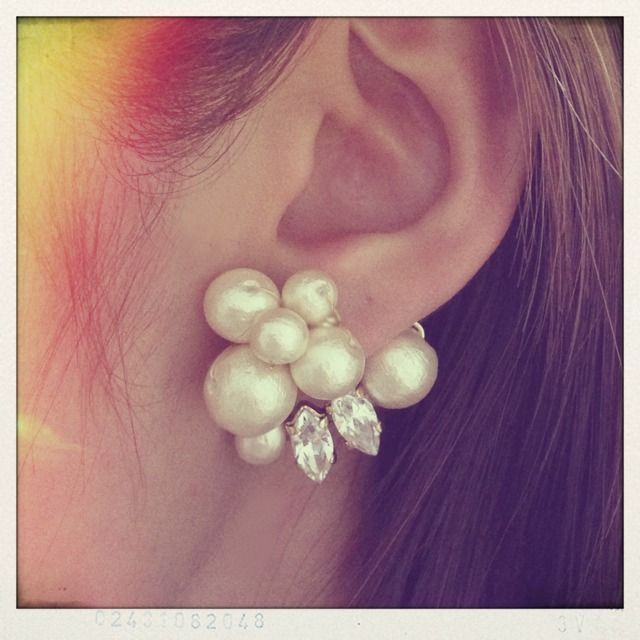 “人魚の涙♡”真珠を使った美しく素敵なピアスで耳元華やかに♡にて紹介している画像