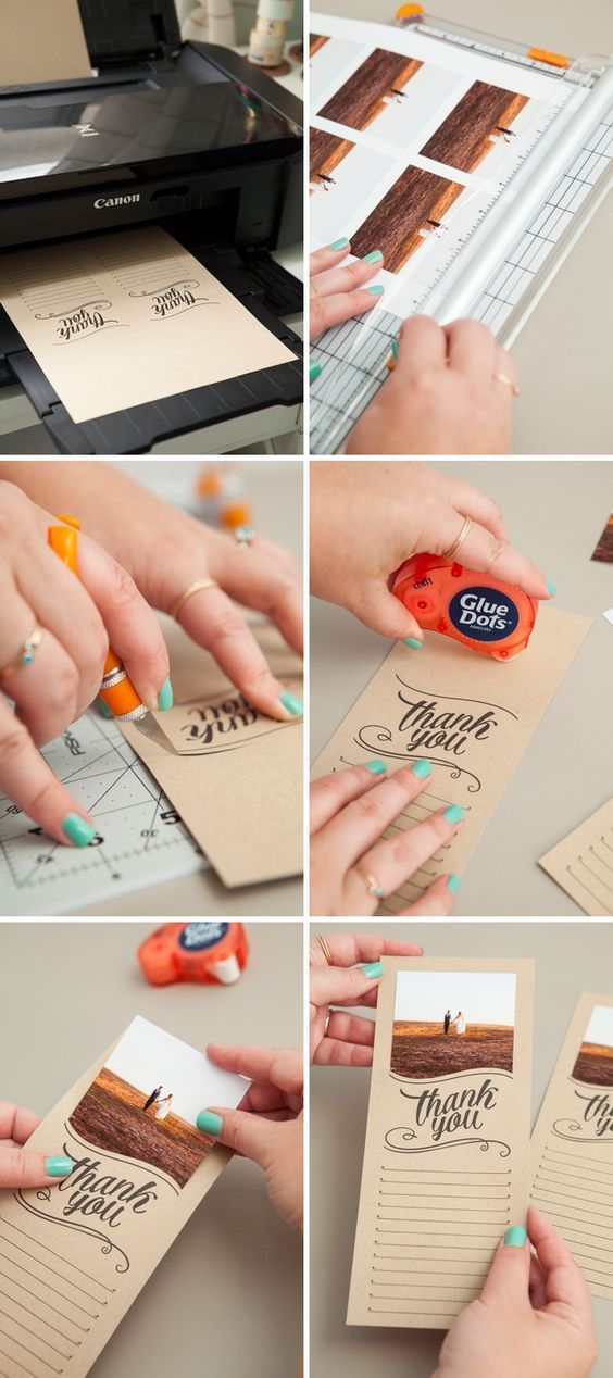 ＼海外発DIY／特別なゲストに渡したい、メッセージ入り『Thank youカード』の作り方＊にて紹介している画像