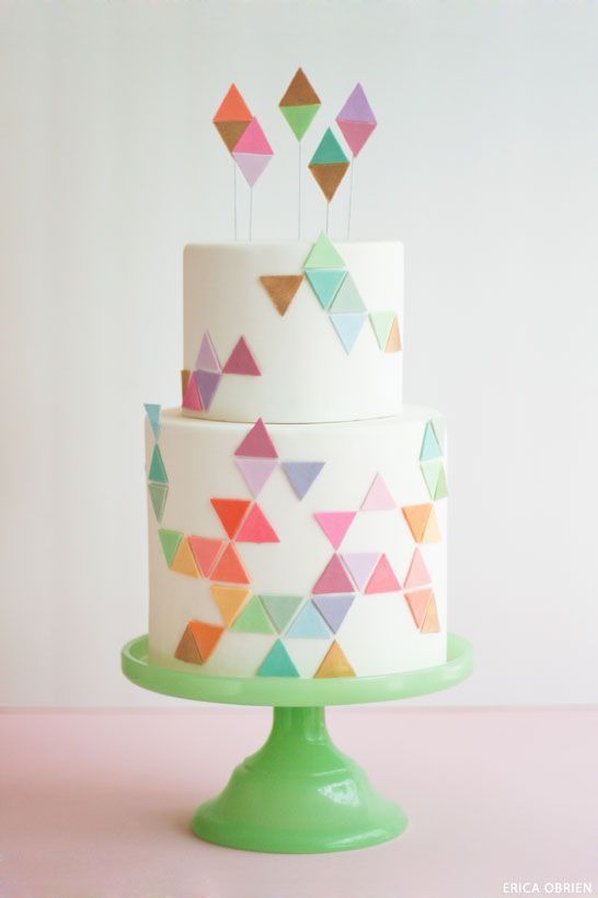 Cute Pastel Rainbow Wedding Cake Designs to Completely Imitate♡ Inspired by Foreign Stylesにて紹介している画像