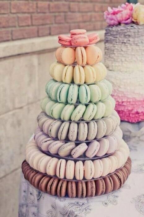 Cute Pastel Rainbow Wedding Cake Designs to Completely Imitate♡ Inspired by Foreign Stylesにて紹介している画像