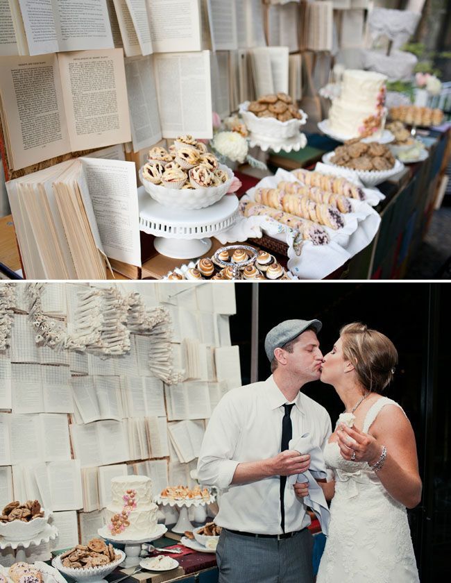 読書家な２人の為に♡本を使ったロマンチックなWEDDINGアイデア♡にて紹介している画像