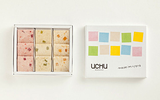 可愛すぎる引き菓子♡京都の和菓子やさん『UCHU』の落雁はパッケージも中身もキュートで美味しそう！にて紹介している画像