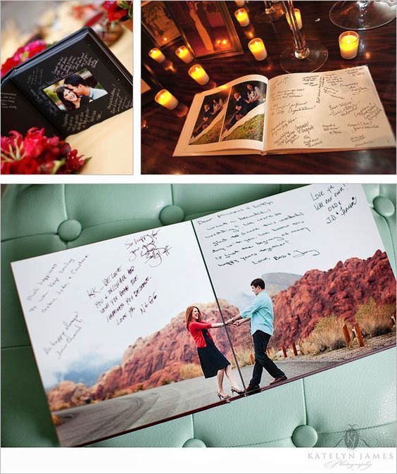 10 Stylish Overseas-Inspired Guest Book Designs That Will Surely Become Treasures After Your Wedding ♡にて紹介している画像