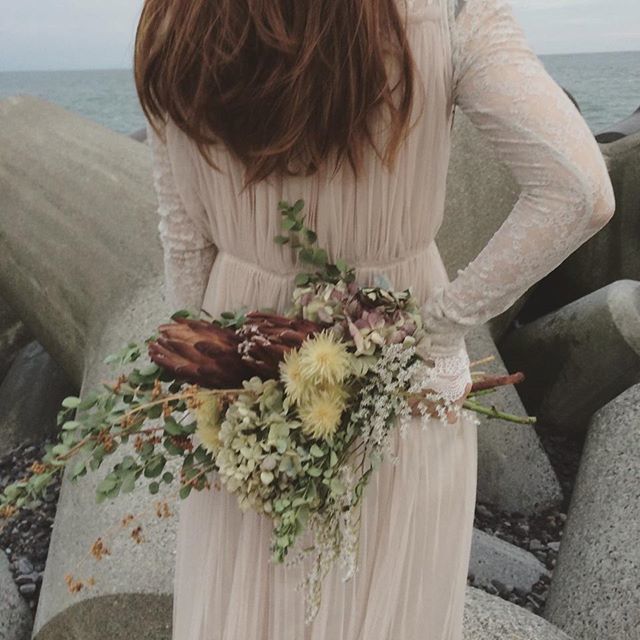 可愛いくて、保存できて、リーズナブル♡おしゃれなドライフラワーブーケのデザインカタログ12選♡のトップ画像
