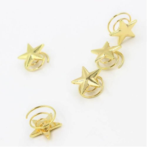 "Adorable Hair Coil for Sparkling Starry Hairstyles Perfect for Night Weddings and After Parties!"にて紹介している画像
