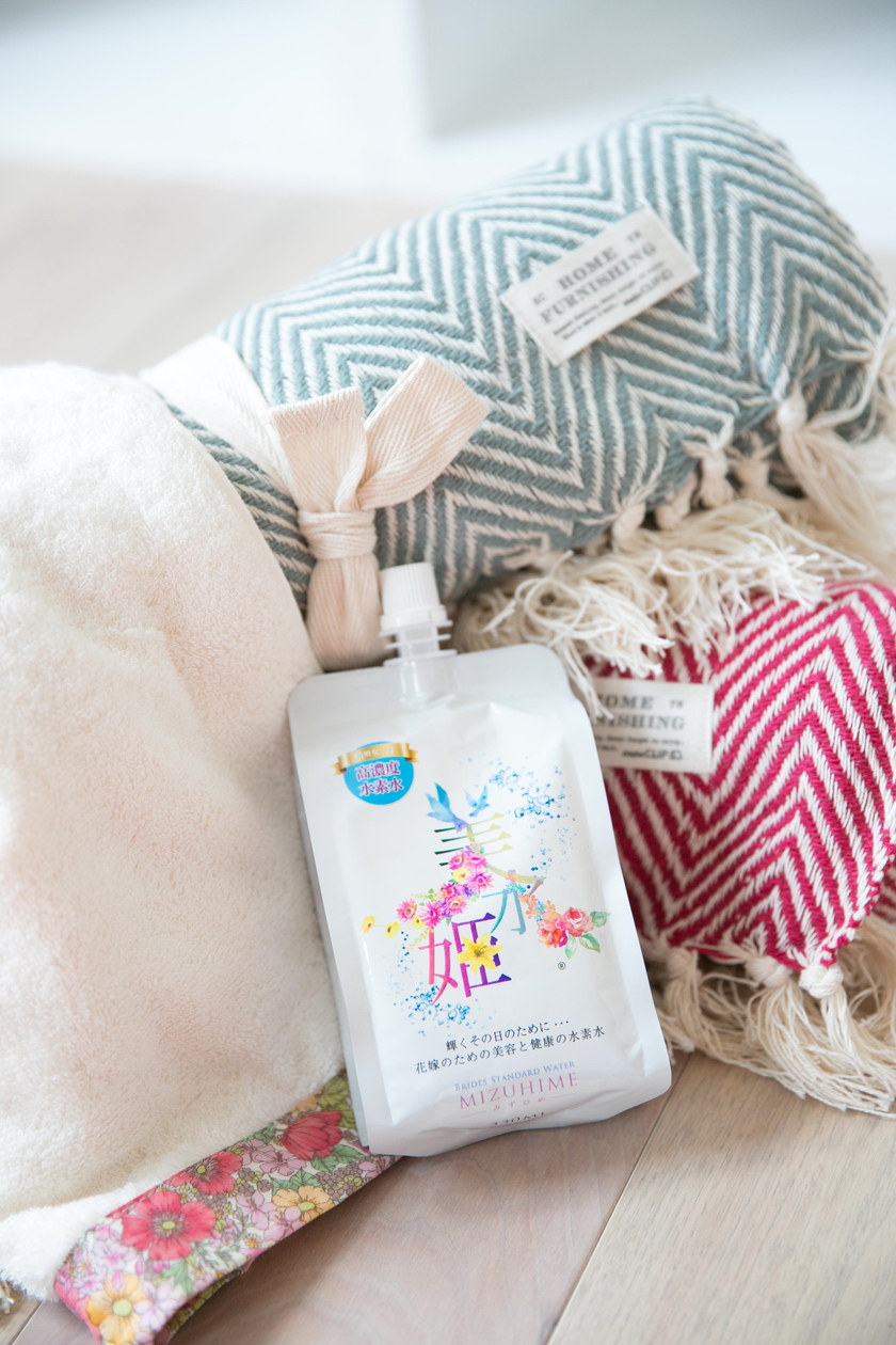 普段のお水、何を飲んでますか？〔花嫁の為の水素水〕がなんだか気になる♡にて紹介している画像