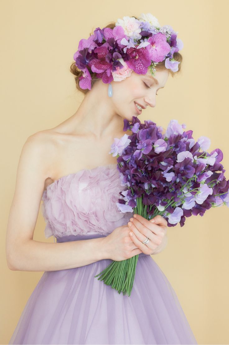 ホントの「じぶん色」って何色だろう？悩める花嫁にはカラー診断がオススメ♡にて紹介している画像