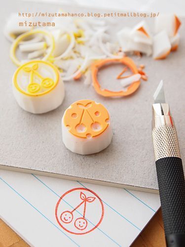 世界一つだけのオリジナル♡インスタで見つけた先輩花嫁さんの〔消しゴムはんこ〕デザイン特集＊にて紹介している画像