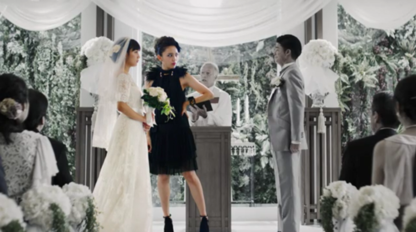 “……但是，她是个好人。”川口春奈出演♡描绘交换誓言瞬间新娘心情的感人CM＊にて紹介している画像