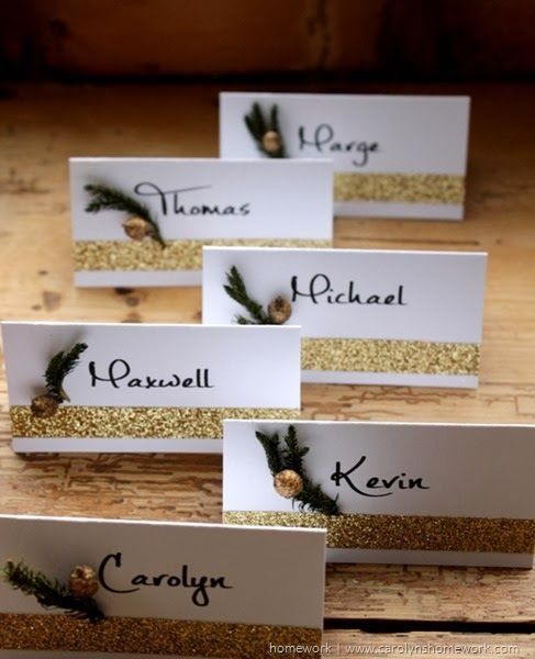 DIY Wedding: A Collection of Easy Sparkling Decorations Using Glitter Tape!にて紹介している画像