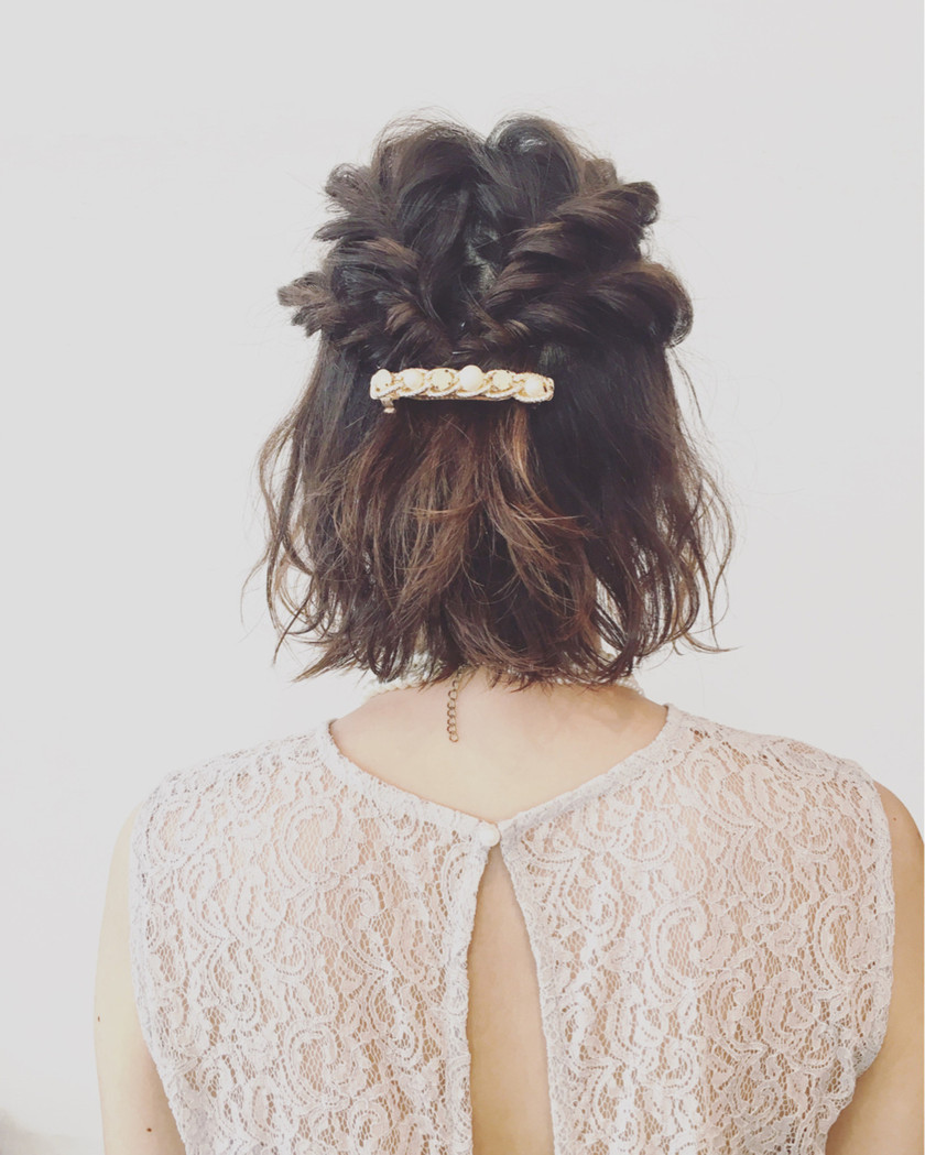ボブヘア ミディアムヘア の愛され花嫁ヘアカタログ Marry マリー ボブヘア ミディアムヘア の愛され花嫁ヘアカタログ Marry マリー