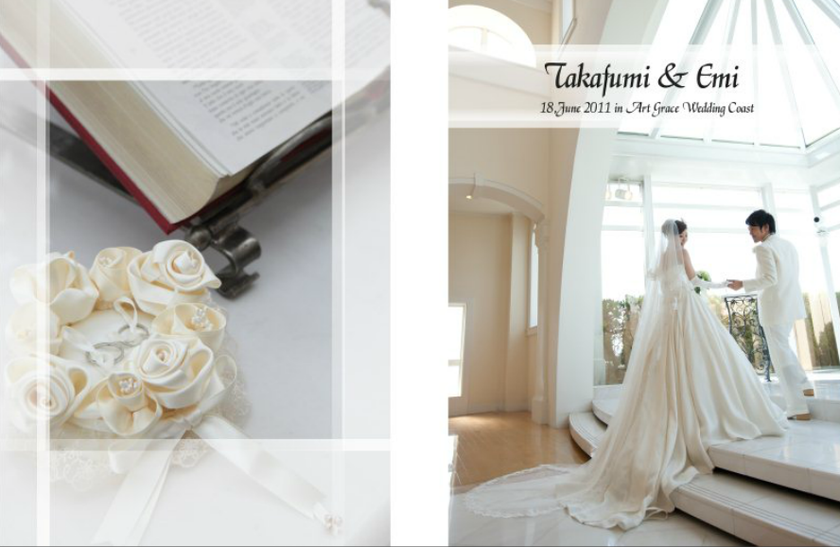 "Is a Digital Copy of Your Wedding Photos Enough? Preserve Your Memories in a Tangible Form: Top 2 Recommended Album Shops"にて紹介している画像