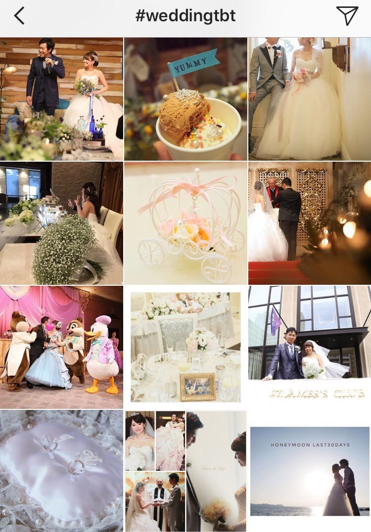 "【November 24】＼A Wonderful Love-Filled Thursday♡／This Week's Top 11 #weddingtbt Found on Instagram＊"にて紹介している画像