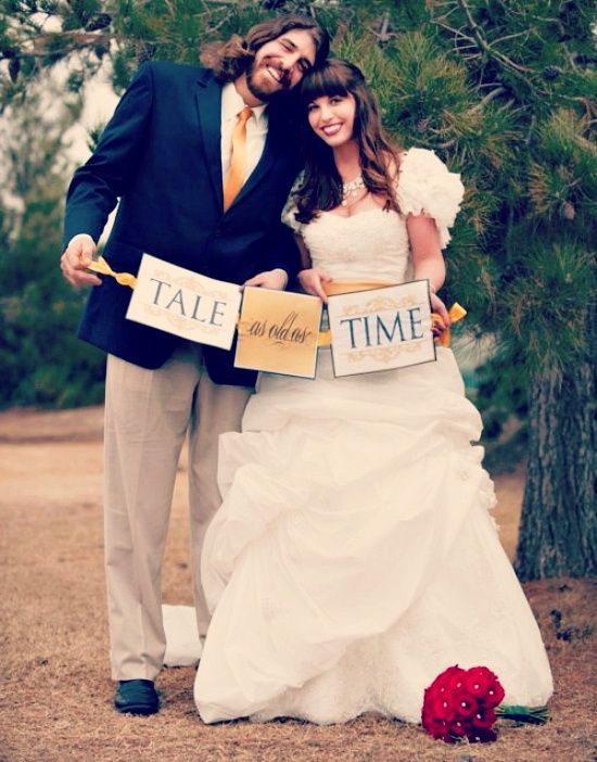 "Become the Smart and Beautiful Princess 'Belle'♡ A 'Beauty and the Beast' WEDDING♡"にて紹介している画像