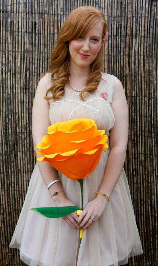 Do You Know About Giant Paper Roses? The Adorable Magic of Big Flowers!にて紹介している画像