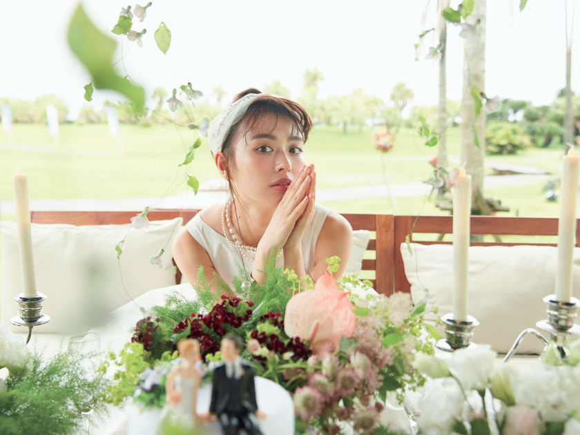 ＼ガーデンパーティにもぴったり♡／写真映えするエアリーなウエディングドレス8選＊にて紹介している画像