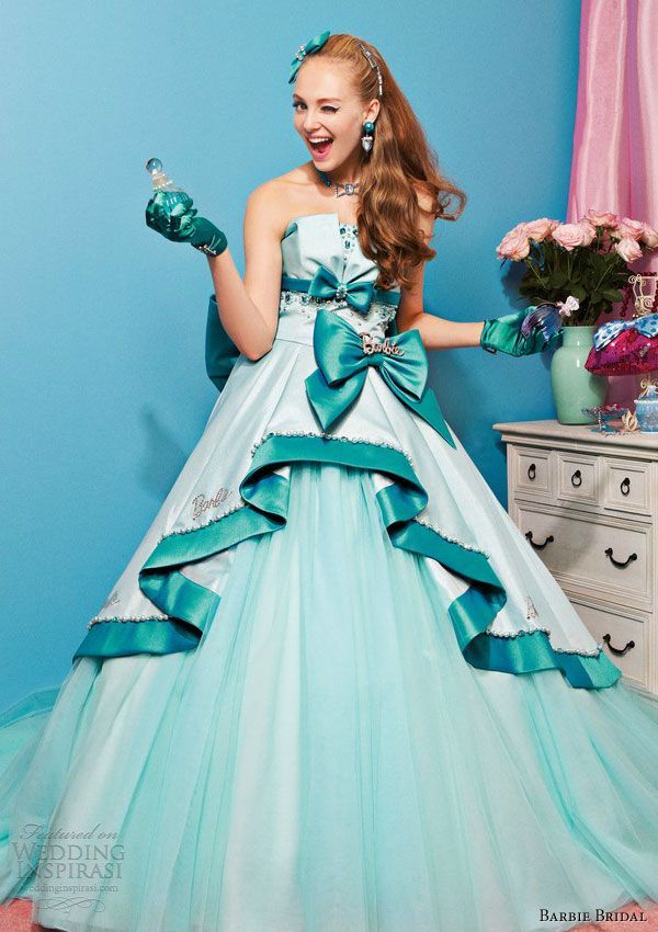 「Barbie BRIDAL」の可愛すぎるカラードレスcollectionでおとぎ話の主人公に♡