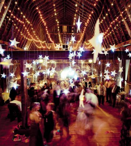 満天の星空の下で永遠の愛を誓いたい♡お星様の照明が素敵が4つのアイデア＊にて紹介している画像