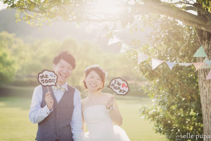 wedding写真の新定番！写真撮影のおしゃれ小道具はフォトプロップスで決まり♡にて紹介している画像