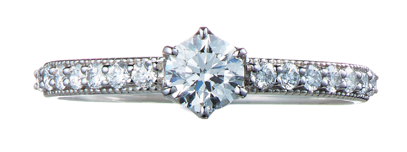 "How Design Can Dramatically Change the Impression! 6 Key Points for Choosing a Ring That Makes Diamonds Look Bigger*"にて紹介している画像