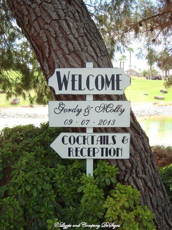 シンプルなのが、素敵ポイント♡海外のウェルカムボードデザインが参考になる！にて紹介している画像