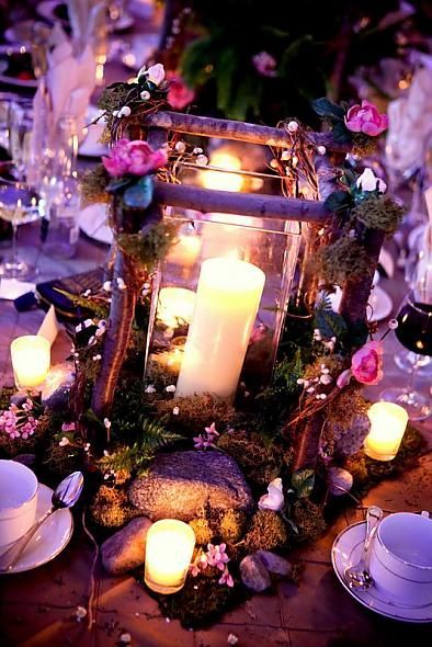 A Romantic Night Wedding Blessed by the Light of Candles ♡にて紹介している画像