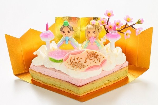 March 3rd is Hinamatsuri♡ A Collection of Adorable Mail-Order Hinamatsuri Cakes That Are Too Cute to Eatにて紹介している画像