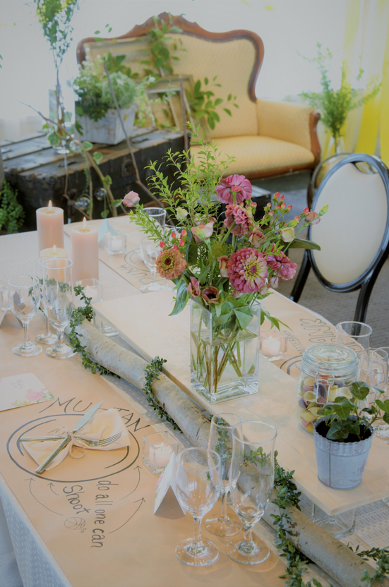 会場装飾、前撮り、テーブルコーデ…♡ぜーーんぶが可愛くて参考になる《弘前パークホテル》って知ってる？にて紹介している画像