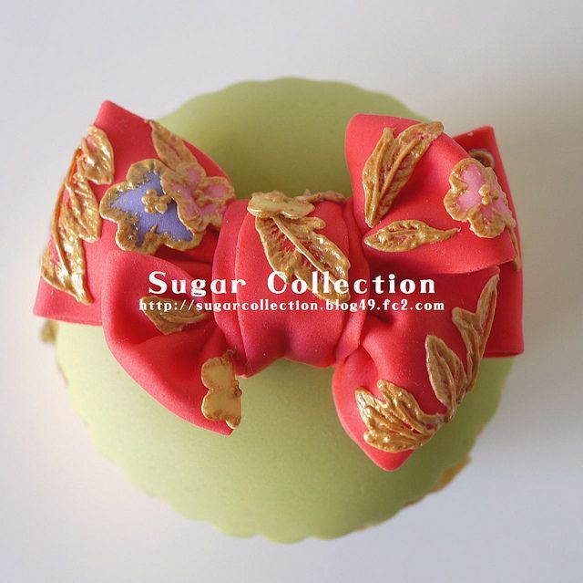 "This is Definitely Worthy of Being Called Wagashi! The Adorable Kimono-patterned Cupcakes Delight Me♡"にて紹介している画像