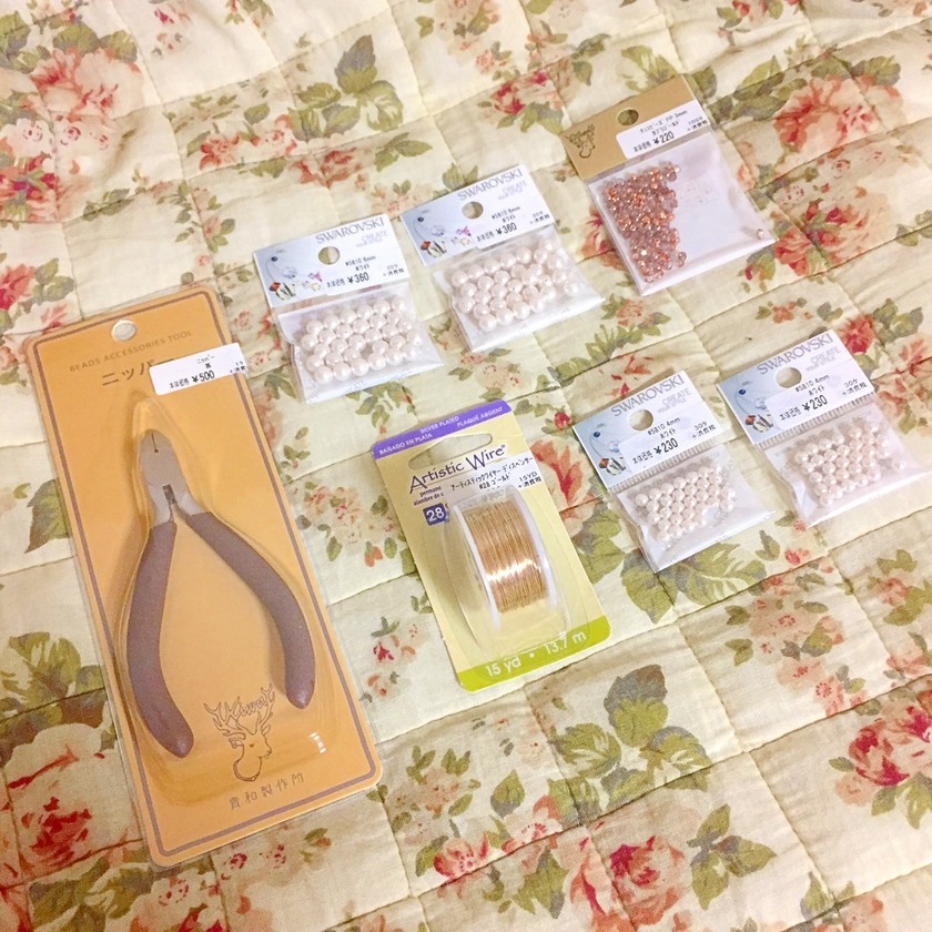 Create Sparkling and Cute "Branch Hair Accessories" with Easy DIY for Just Around 2000 Yen! ♡にて紹介している画像