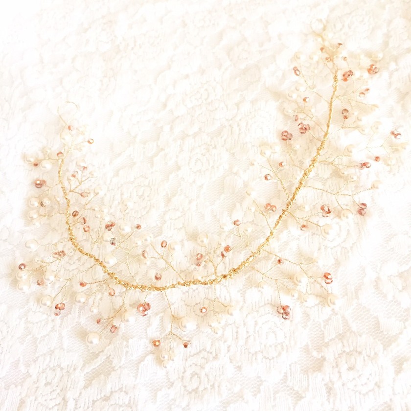 Create Sparkling and Cute "Branch Hair Accessories" with Easy DIY for Just Around 2000 Yen! ♡にて紹介している画像