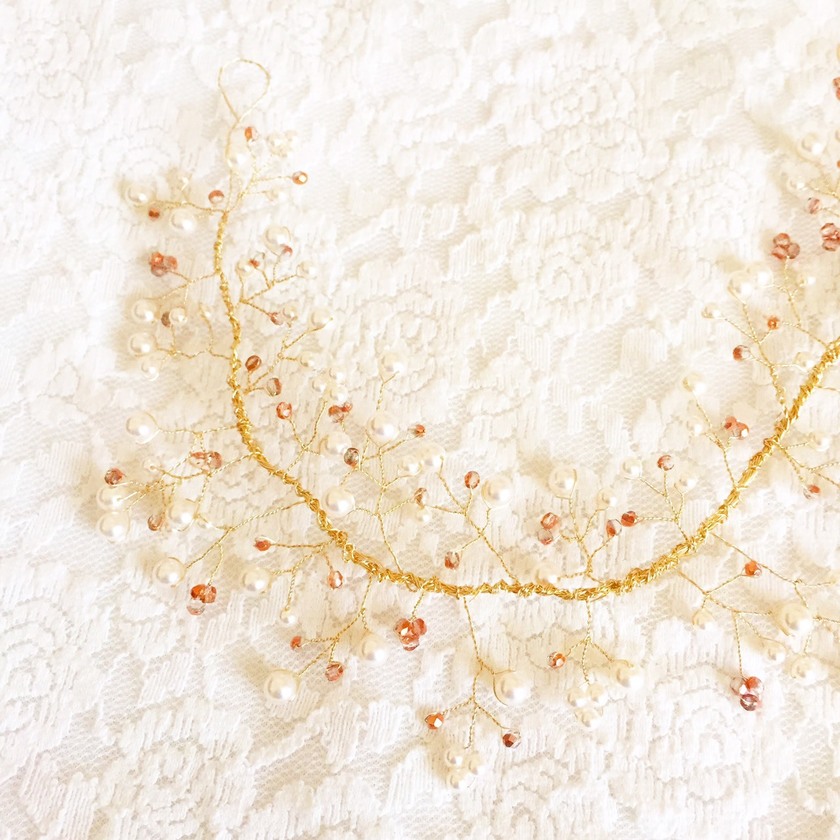 Create Sparkling and Cute "Branch Hair Accessories" with Easy DIY for Just Around 2000 Yen! ♡にて紹介している画像