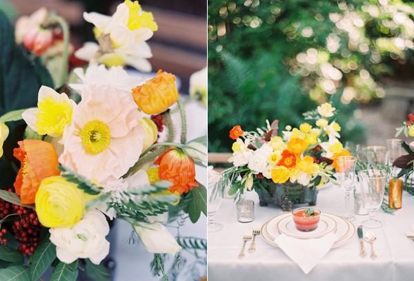 Charming Wedding with Greenery and Poppies at the Villa ♡にて紹介している画像