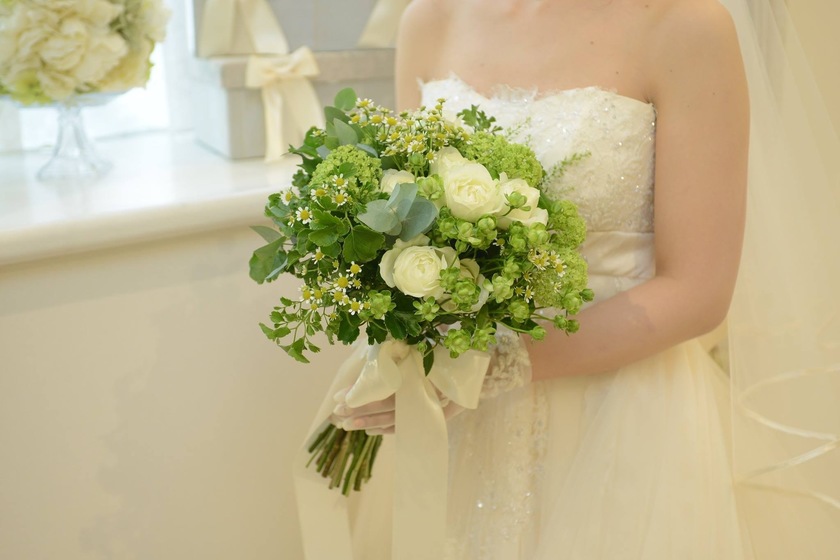 Key Factors? A Compilation of Real Brides' Chosen Wedding Bouquet Designs and Their Reasons*にて紹介している画像