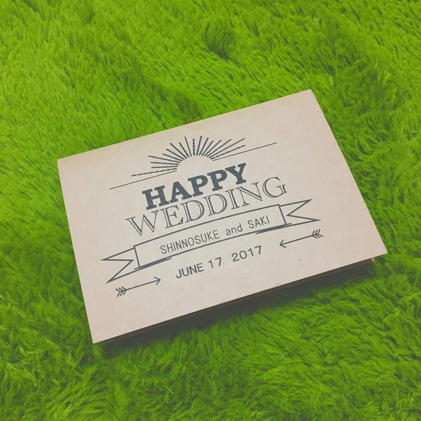 Essential Paper Items! A Collection of DIY Wedding Invitation Designs by Real Brides♡にて紹介している画像