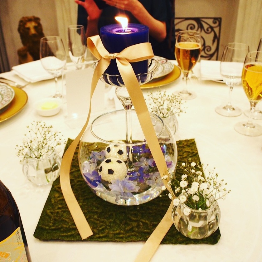 Soccer-Loving Couples Take Note: A Real Report on a Wedding with Inspiring Decorations and Productions【Soccer Wedding】♡にて紹介している画像
