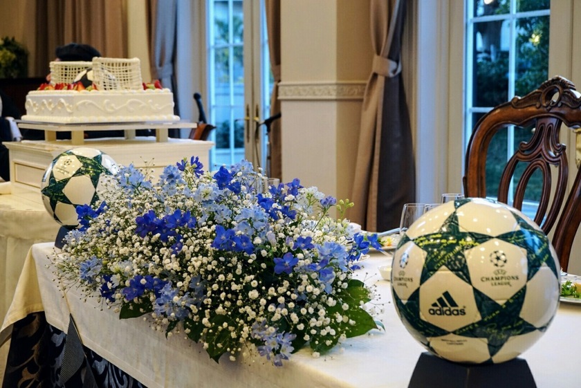 ふたり揃ってサッカー好き夫婦必見＊【サッカー】がテーマのこだわり結婚式アイデア11選にて紹介している画像