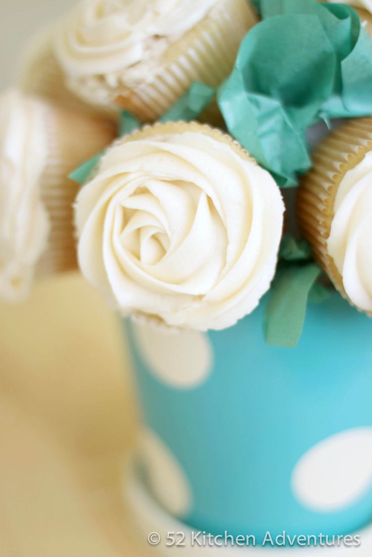 Can You Believe It?! This Bouquet is Made of Flower Cupcakes♡にて紹介している画像