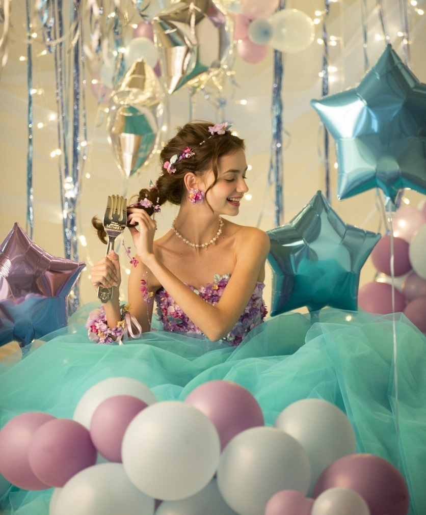 [Complete Color Images Available] List of Dresses from KIYOKO HATA × marry's 1st Collectionにて紹介している画像