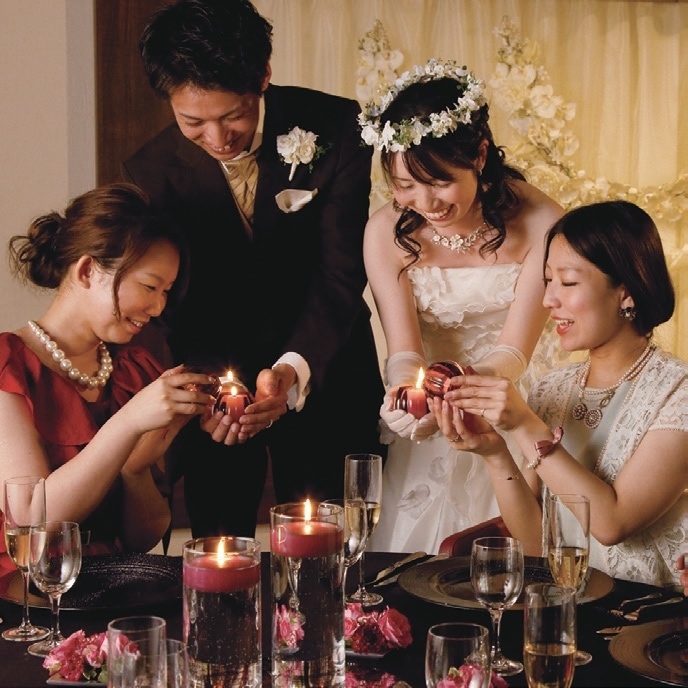 結婚式でとびっきり印象的な時間を過ごしたい＊ゲストも新郎新婦も楽しめる披露宴の演出特集♩にて紹介している画像