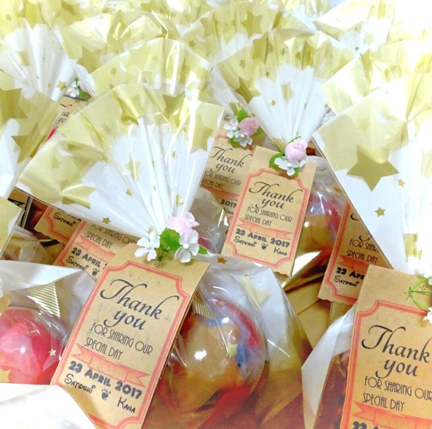 What Designs Are Everyone Using? Let's Get Inspired by Senior Brides' Adorable 'Thank You Tags' ♩にて紹介している画像