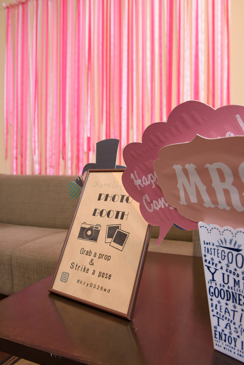 どんな空間にしようかな♩結婚式の『フォトブース』の定番デコレーション例をまとめました♡にて紹介している画像