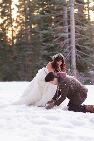 銀世界に舞い降りた奇跡♡降りしきる雪の中のプロポーズが最高にロマンティック！にて紹介している画像