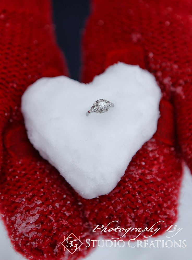 銀世界に舞い降りた奇跡♡降りしきる雪の中のプロポーズが最高にロマンティック！にて紹介している画像