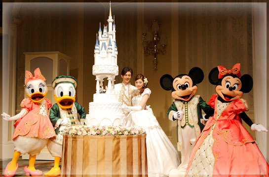 シンデレラ城の中でWedding！今日はあなたがプリンセス♡夢と魔法に包まれた1日♡にて紹介している画像