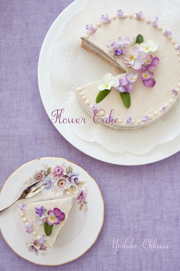 flower×food♡食べられるお花の可愛いアイデアをあつめました♡にて紹介している画像