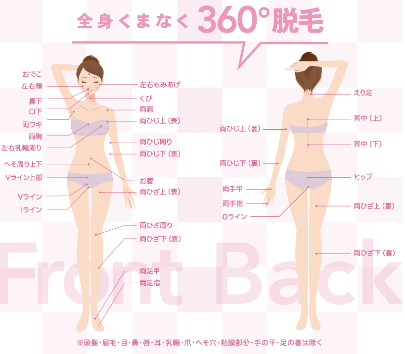 迪士尼降价1000日元！脱毛沙龙的价格都一样。但你知道优惠特典的差别有多大吗？にて紹介している画像