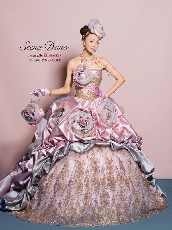 A Stunning Variety of Colors and Designs: Check Out Uno-chan's Produced Dresses from "Scena D'uno"!にて紹介している画像