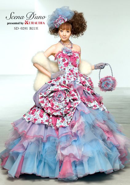 A Stunning Variety of Colors and Designs: Check Out Uno-chan's Produced Dresses from "Scena D'uno"!にて紹介している画像