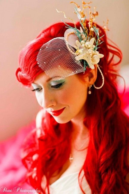 Dreaming of The Little Mermaid: 3 Lessons for a Shell-Inspired Romantic Wedding♡にて紹介している画像